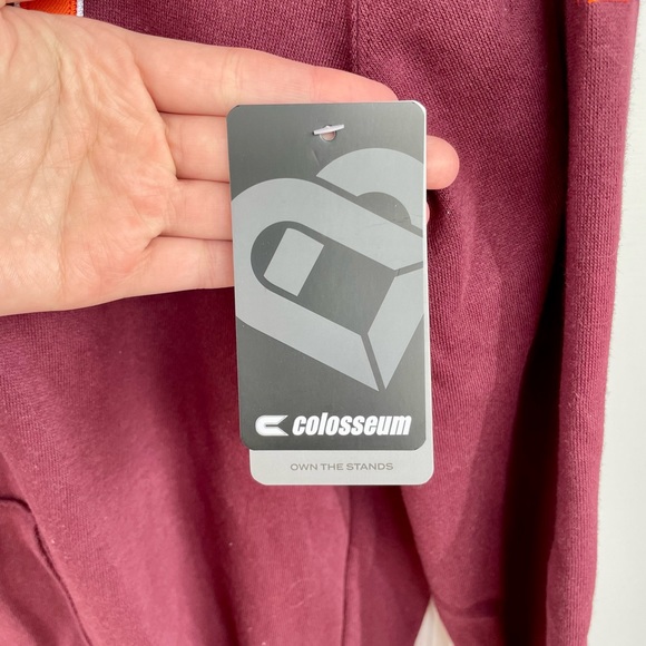 NEW Maroon Virginia Tech Zip Up - Picture 4 of 4